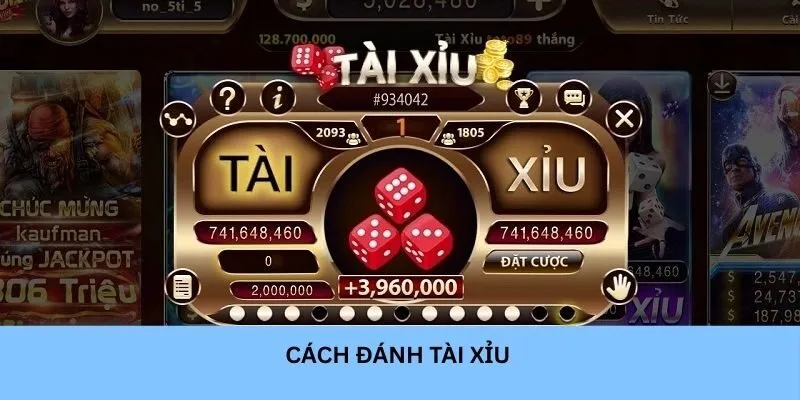 Cách đánh tài xỉu