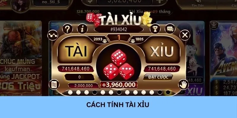 Cách tính Tài Xỉu