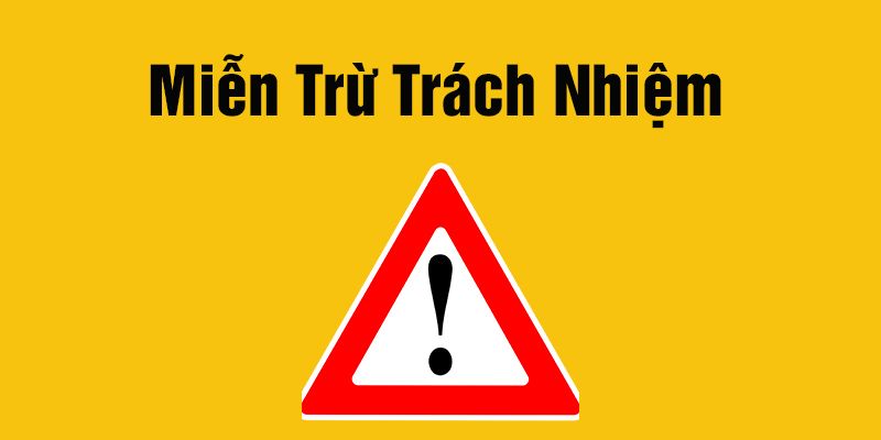 Miễn trừ trách nhiệm với người chơi cung cấp thông tin sai